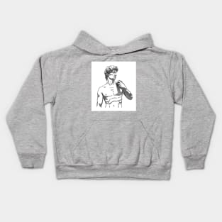 David of Michelangelo Kids Hoodie